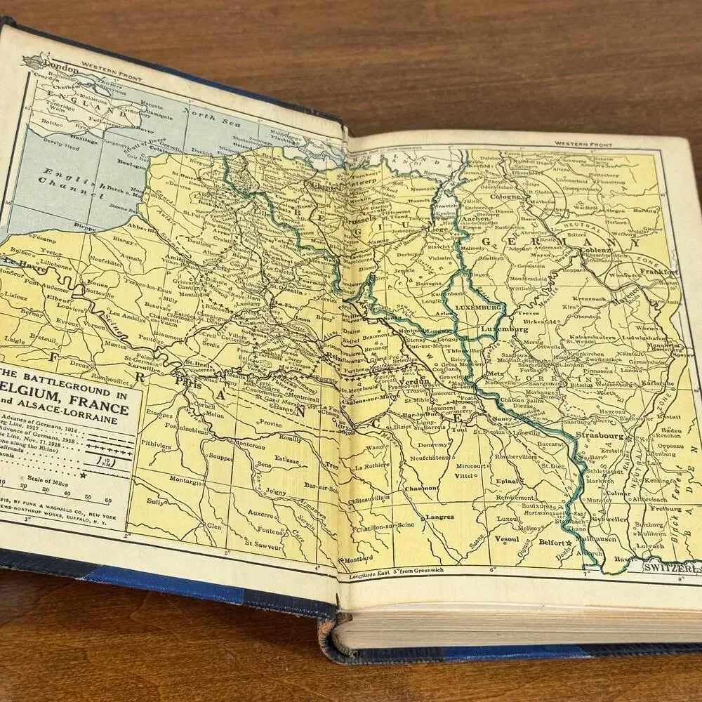 The Literary Digest History of the World War Francis Whiting Halsey 1920 Vol VI